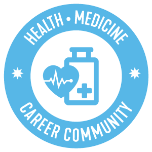 Health and Medicine career community graphic