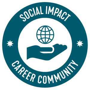 Social Impact career community graphic
