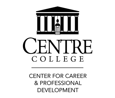 Logo and text Center for Career & Professional Development