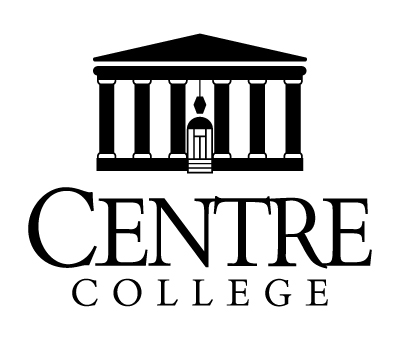 Centre College logo in black on white background