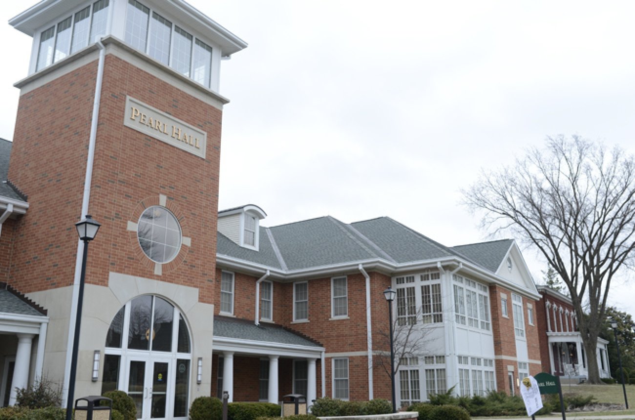 Exterior of Pearl Hall