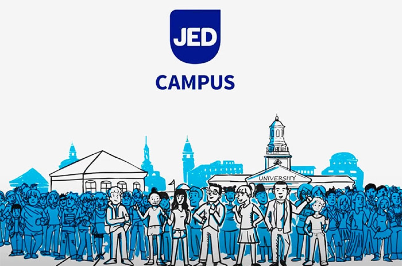 JED Campus graphic for introduction video