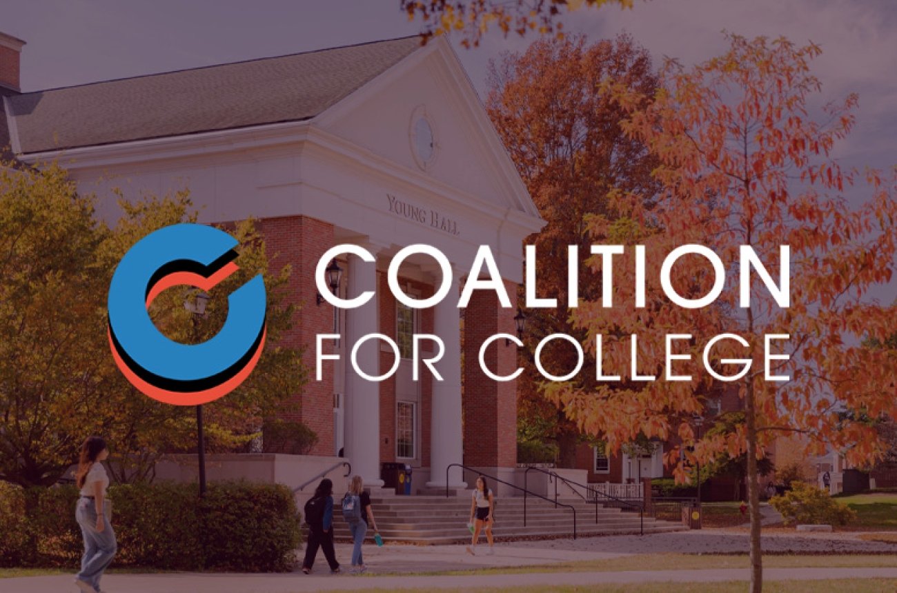 Students walking around campus between classes