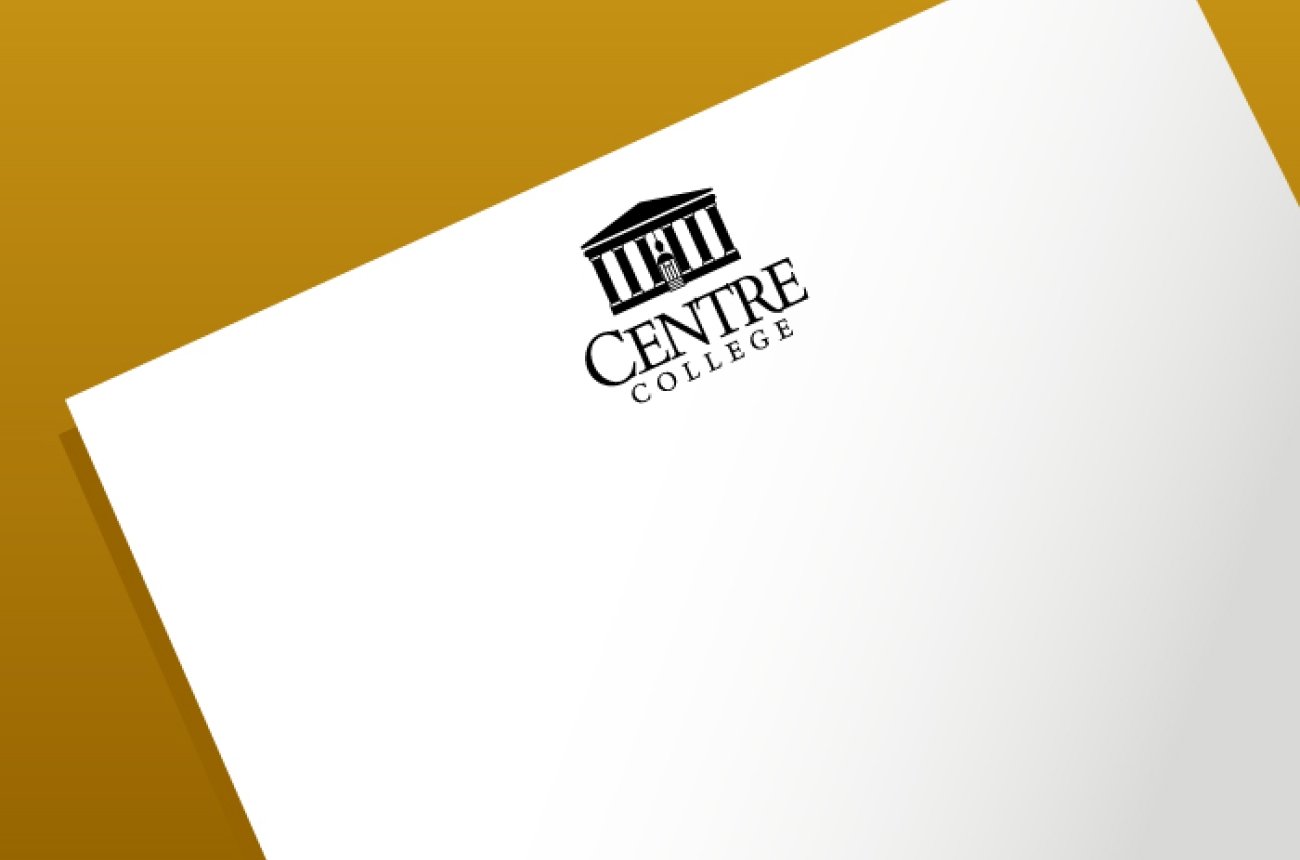 Centre logo on letterhead