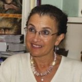 Person wearing glasses smiling