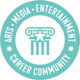 Arts Media Entertainment career exploration career community emblem