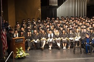 Class of 2022 at commencement