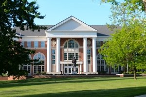 Crounse Hall across the lawn