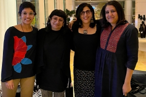 Centre professor Shana Sippy, second from right.