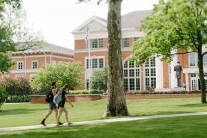 Spring on Centre's campus