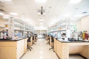 Olin Hall laboratory.