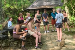 Students traveled to Barbados during the summer of 2023 in the course, "Research in Primate Behavior."