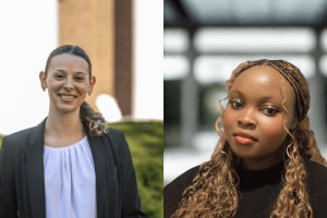 Bianca Galves Gombos and Rejoice Madembo