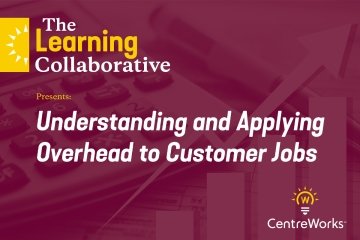 Understanding and Applying overhead to customer jobs artwork