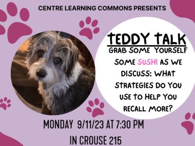 CLC Teddy Talk- Study Strategies