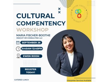 Cultural Competency Workshop Flyer