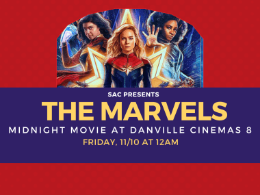 flyer for Marvels Midnight movie at Danville Cinemas 8
