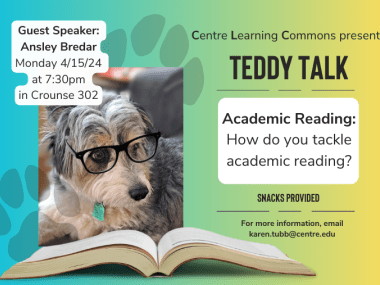 CLC Teddy Talk- Academic Reading
