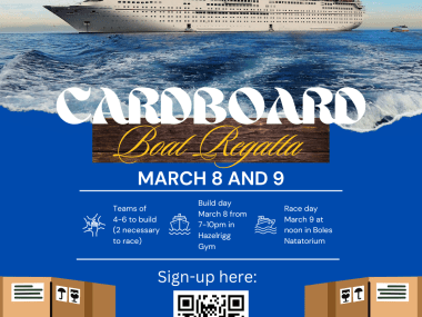 image of a ship and carboard boxes