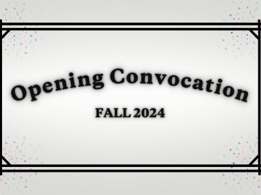 Opening Convocation