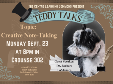 CLC Teddy Talk- Creative Note-Taking