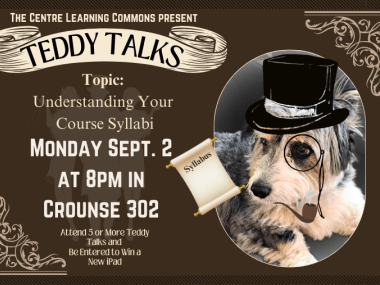 CLC Teddy Talk- Understanding your syllabi