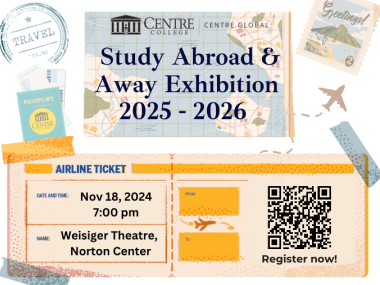 Study Abroad & Away Exhibition 2025-2026