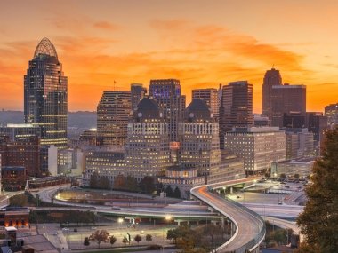 skyline of Cincinnati