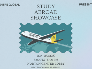 Students reflect on their study abroad experience in this open-house style event.