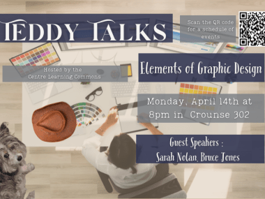 CLC Teddy Talk- Elements of Graphic Design with Marketing and Communication