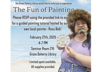 Photo and text of Fun of Painting event with date and time