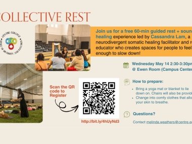 Collective Rest event and text