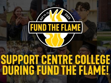 Fund the Flame banner