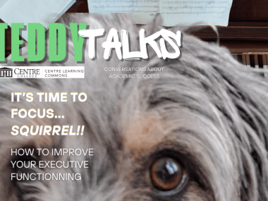 CLC Teddy Talk Event about how to manage procrastination
