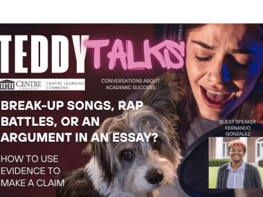 CLC Teddy Talk event- using evidence do support a claim