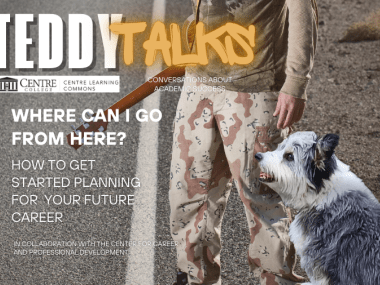 CLC Teddy Talk Event about planning for a future career