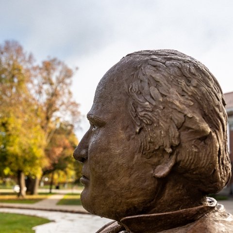John Marshall Harlan statue profile