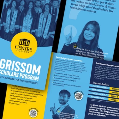 Grissom brochure artwork