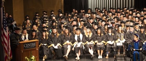 Class of 2022 at commencement