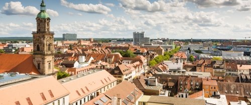 Shutterstock image of Erlangen, Germany architecture