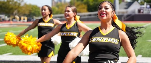 Centre College Cheerleaders