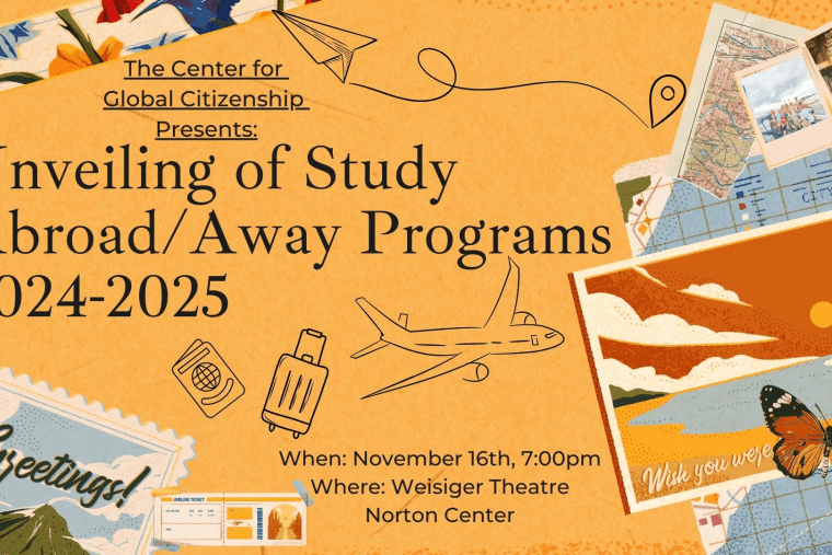 Unveiling of Study Abroad/Away Programs Centre College