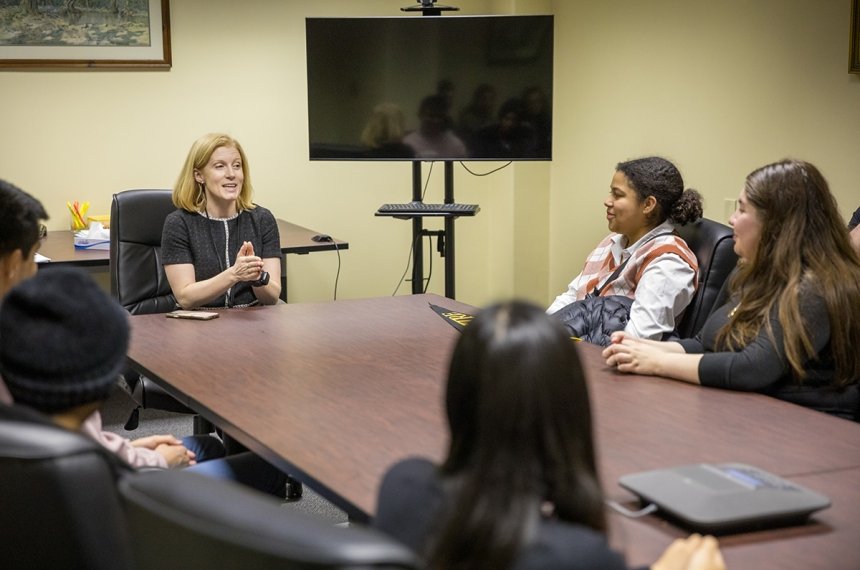 Centre students trade spring break revelry for hands-on civic