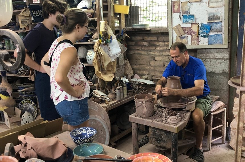 Students traveled to Barbados during the summer of 2023 in the course, &quot;Research in Primate Behavior.&quot;