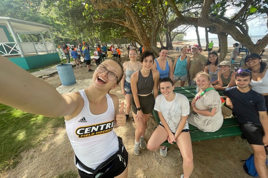Students traveled to Barbados during the summer of 2023 in the course, &quot;Research in Primate Behavior.&quot;