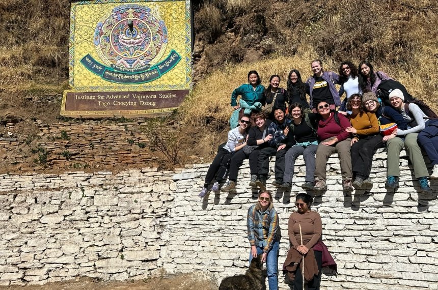 Students in Bhutan