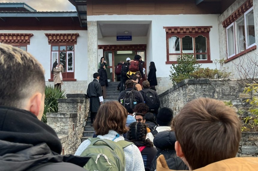 Students in Bhutan