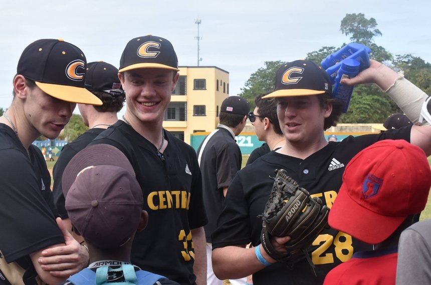 Centre College's baseball team visited the Dominican Republic for a service trip in 2024.