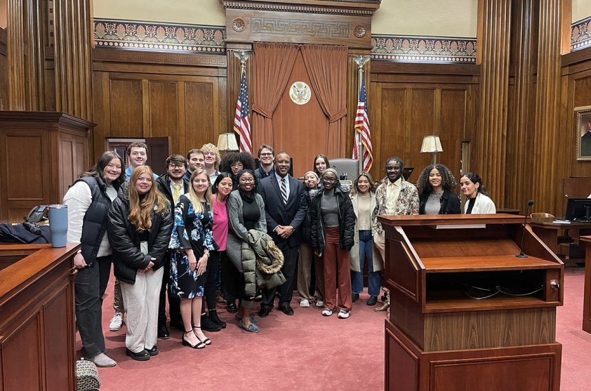 POL 328: Criminal Justice Reform, Judges, and Popular Media, taught by Lively Professor of Law and Government Pierre Bergeron '96.