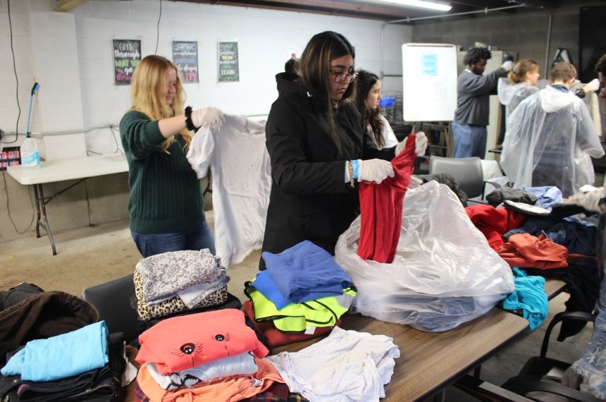 Students traveled to Louisville for an Alternate Winter Break in 2025, thanks to the Office of Civic and Community Engagement..